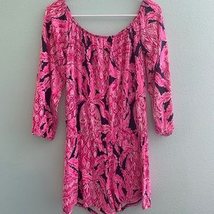 Lilly Pulitzer “Lana” off the shoulder romper